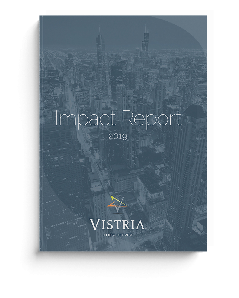 Vistria Impact Report 2019 Cover