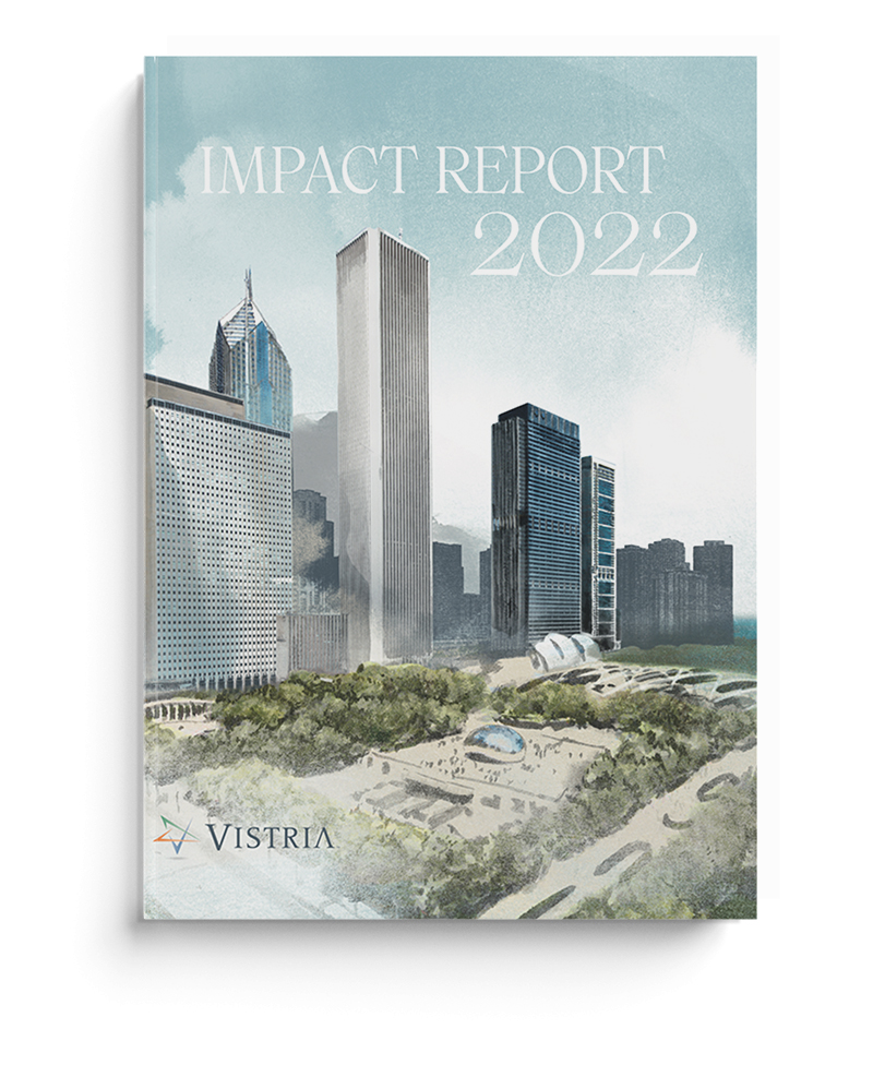 Vistria Impact Report 2022 Cover